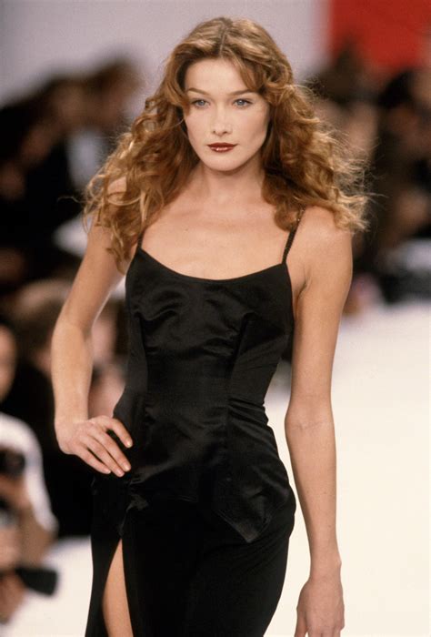 carla bruni fashion model.